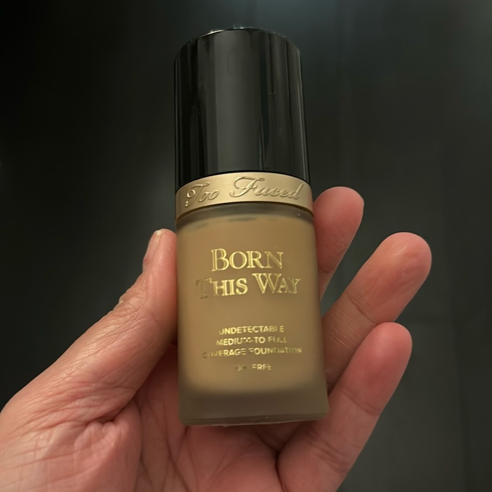 Too faced born this way foundation light beige